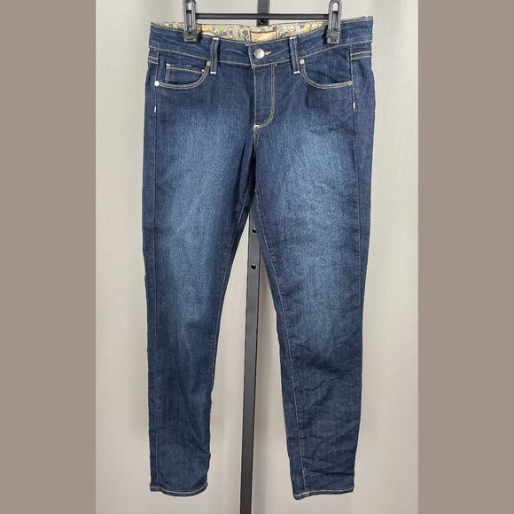 PAIGE Denim - Paige Jeans Womens 27 blue denim peg skinny preppy casual designer classic